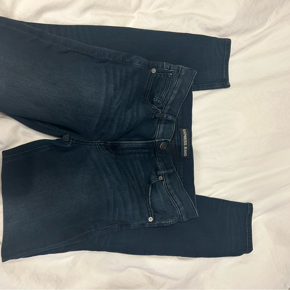 Express Supersoft jean leggings size 8R
